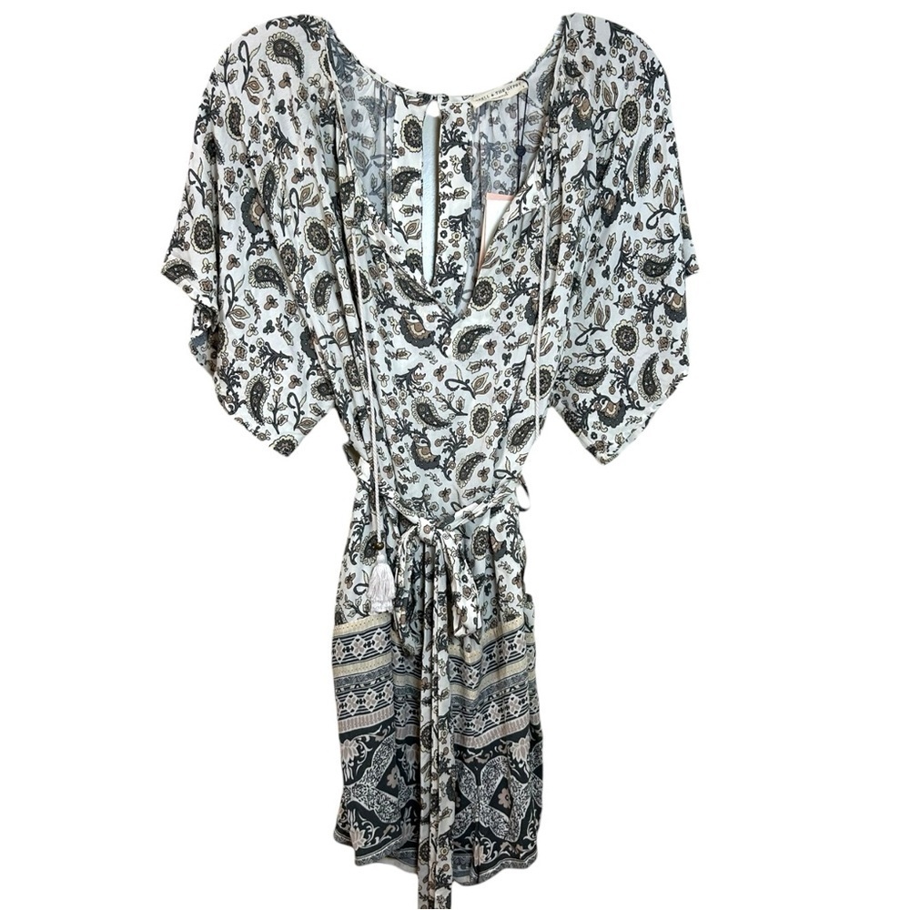 Spell & The Gypsy Collective, NWT, Women’s ‘Journey Romper’ in Ash, White, Small - Picture 4 of 16